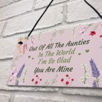Auntie Gift For Birthday Christmas Sign Gift For Auntie Keepsake