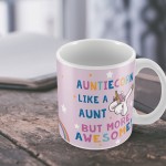 Auntie Gift AUNTIECORN Mug Unicorn Gift For Auntie Birthday Gift