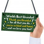 Best Grandad Gift Plaque Grandad Birthday Xmas Gift For Him