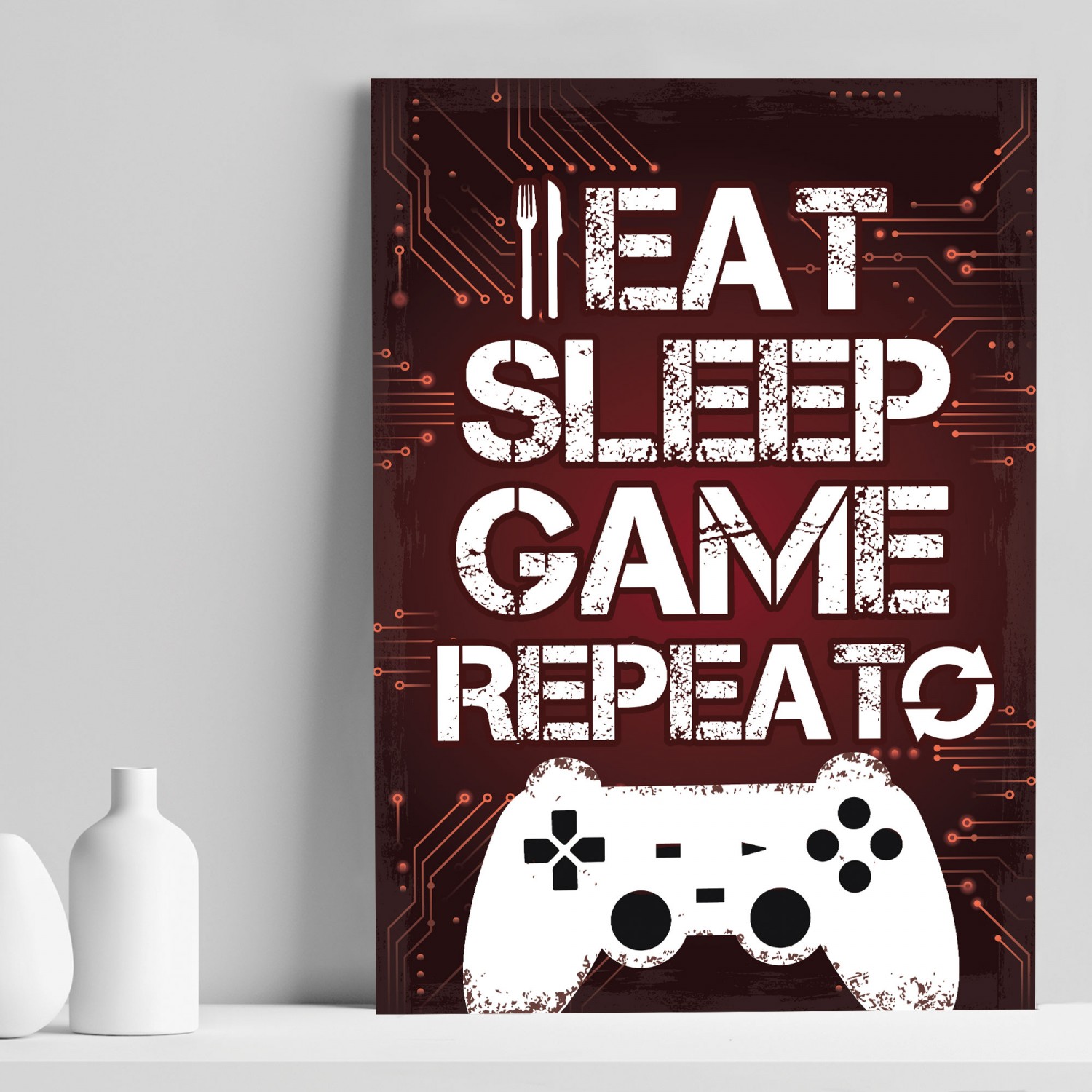 Hd Playstation Gaming Canvas Art Prints For Boys Bedroom Decor