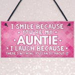 Birthday Gifts For Auntie Christmas Gift Plaque Auntie Gift