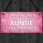 Birthday Gifts For Auntie Christmas Gift Plaque Auntie Gift