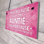 Birthday Gifts For Auntie Christmas Gift Plaque Auntie Gift