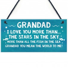 Grandad Gift For Birthday Christmas Hanging Sign Gift For Dad