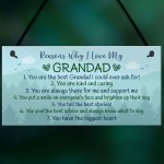 Birthday Gifts For Grandad Christmas Gift Plaque Grandad Gift