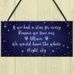 Mum Gift Hanging Plaque Cute Gift For Mum From Daughter Son Gift