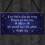 Mum Gift Hanging Plaque Cute Gift For Mum From Daughter Son Gift
