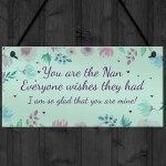 Best Nan Gift Plaque Nan Birthday Christmas Gift For Her