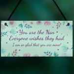 Best Nan Gift Plaque Nan Birthday Christmas Gift For Her