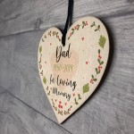 Handmade Memorial Plaque For Mum Dad Grandad Personalised