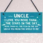 Birthday Gift For Uncle Christmas Gift Hanging Plaque Uncle Gift