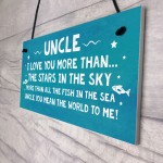 Birthday Gift For Uncle Christmas Gift Hanging Plaque Uncle Gift