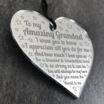 Handmade Gift For Grandad Heart Grandad Birthday Grandparent