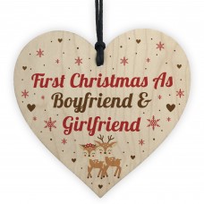 First Christmas As Boyfriend And Girlfriend 1st Christmas Bauble