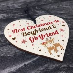 First Christmas As Boyfriend And Girlfriend 1st Christmas Bauble