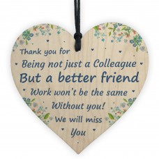 Colleague Gift Heart Colleague Leaving Gift For Friend New Job