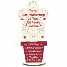 25th Wedding Anniversary Gift For Husband Wife Gift For Him Her