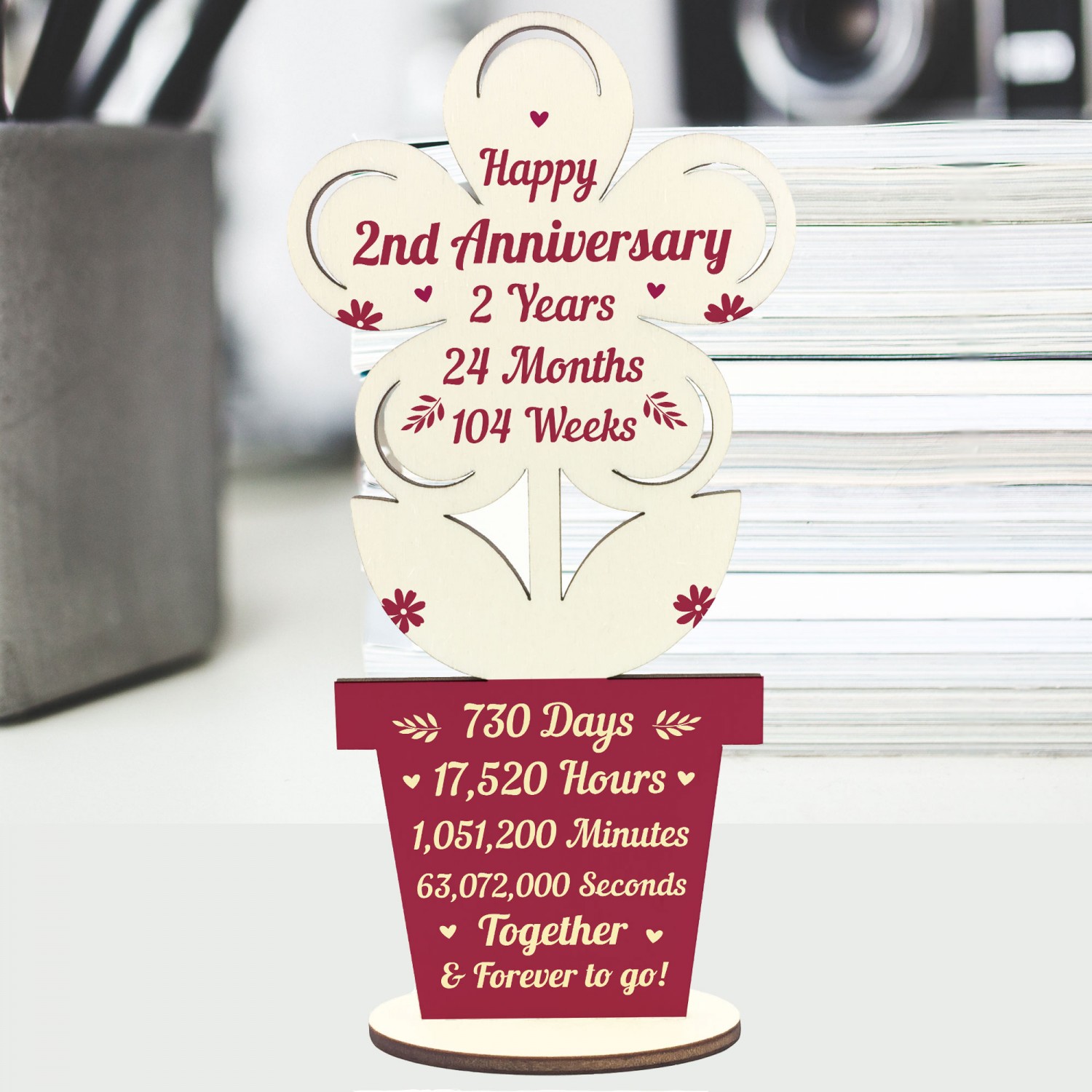 2nd year wedding anniversary gift for him cheap