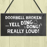 Handmade Door Sign Hanging Plaque Novelty Home Sign Gift