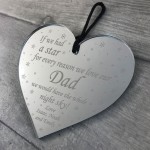 Personalised Gift For Dad Daddy Heart Gift For Him Birthday Xmas