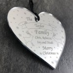 Family Christmas Decoration Personalised Gifts For Mummy Daddy