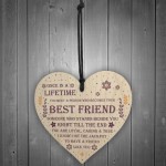 Best Friend Plaque Wood Heart Friendship Sign Best Friend Xmas