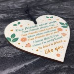 Handmade Friendship Gift Heart Bestfriend Sign Motivational Sign