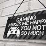 Novelty Gaming Sign Gift Funny Rude Christmas Gift For Brother