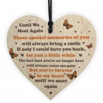 Until We Meet Again Plaque Memorial Gift For Mum Dad Nan Grandad