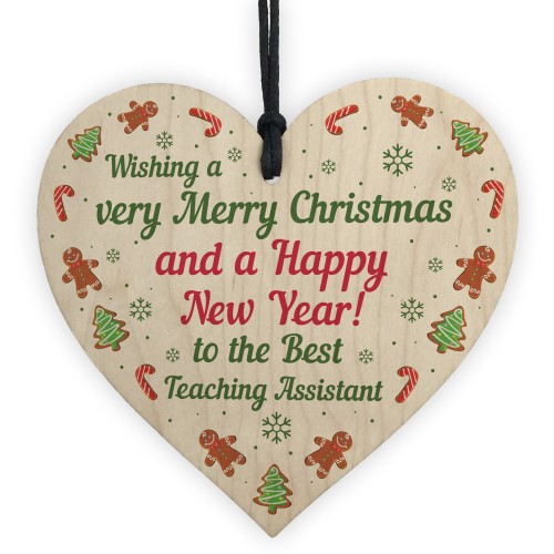 Christmas Gift For Teaching Assistant From Child Heart Thank You