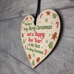 Christmas Gift For Teaching Assistant From Child Heart Thank You
