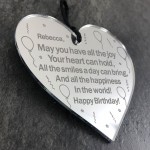 16th 18th 21st Birthday Gift For Friend Personalised Heart