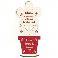 Personalised Gift For Mum Handmade Flower Mum Birthday Christmas