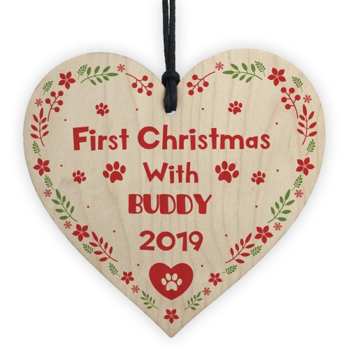 Handmade Pets First Christmas Tree Decoration Pet Gift Dog Cat