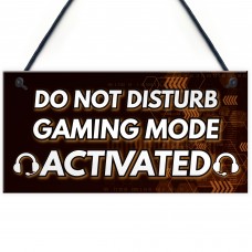 Gaming Christmas Gifts DO NOT DISTURB Novelty Gamer Decor
