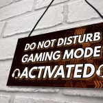 Gaming Christmas Gifts DO NOT DISTURB Novelty Gamer Decor