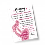 New Mummy Gifts for Mummy Birthday Christmas Print Personalised 