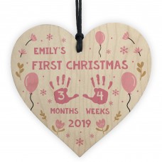 Handmade Babys 1st Christmas Tree Decoration Gift 1st Christmas