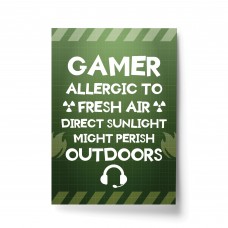 Funny Gamer Gift For Gaming Lover Boys Bedroom Wall Art Man Cave