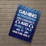 Gaming Print For Boys Bedroom Man Cave Gamer Gift Print 