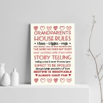 Grandparent Gifts Print Grandparent House Rules Sign Nan Grandad