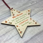 Teacher Nursery Teacher Teaching Assistant Gift For Christmas 