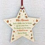 Teacher Nursery Teacher Teaching Assistant Gift For Christmas 