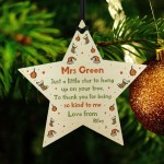 Teacher Nursery Teacher Teaching Assistant Gift For Christmas 