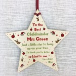 Personalised Teacher Thank You  Childminder Gift School Nursery