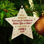 Teacher Christmas Gift Personalised Thank You Gift For Teacher