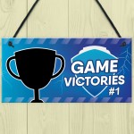 Novelty Gaming Accessories Chalkboard Sign Royale Gamer Birthday