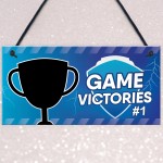 Novelty Gaming Accessories Chalkboard Sign Royale Gamer Birthday