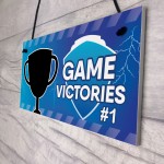 Novelty Gaming Accessories Chalkboard Sign Royale Gamer Birthday