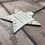 Handmade Congratulations Gift For Engagement Wooden Star 